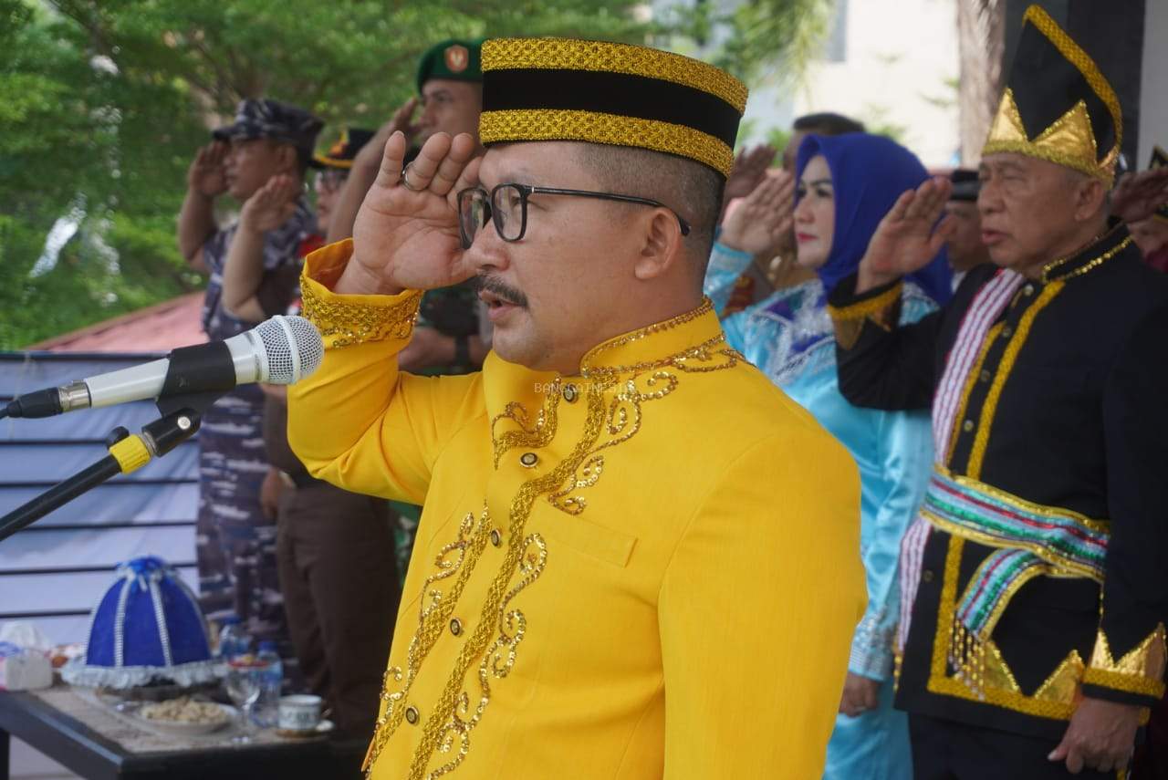 Bupati Banggai Pimpin Upacara HAB Ke 77 Kemenag