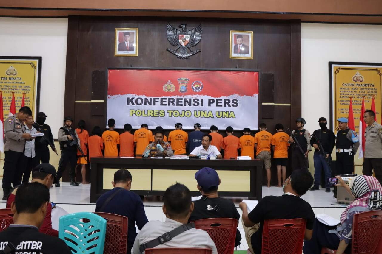 Polisi Cokok 13 Pelaku Sekaligus Pelaku Pencabulan Anak Dibawah Umur 