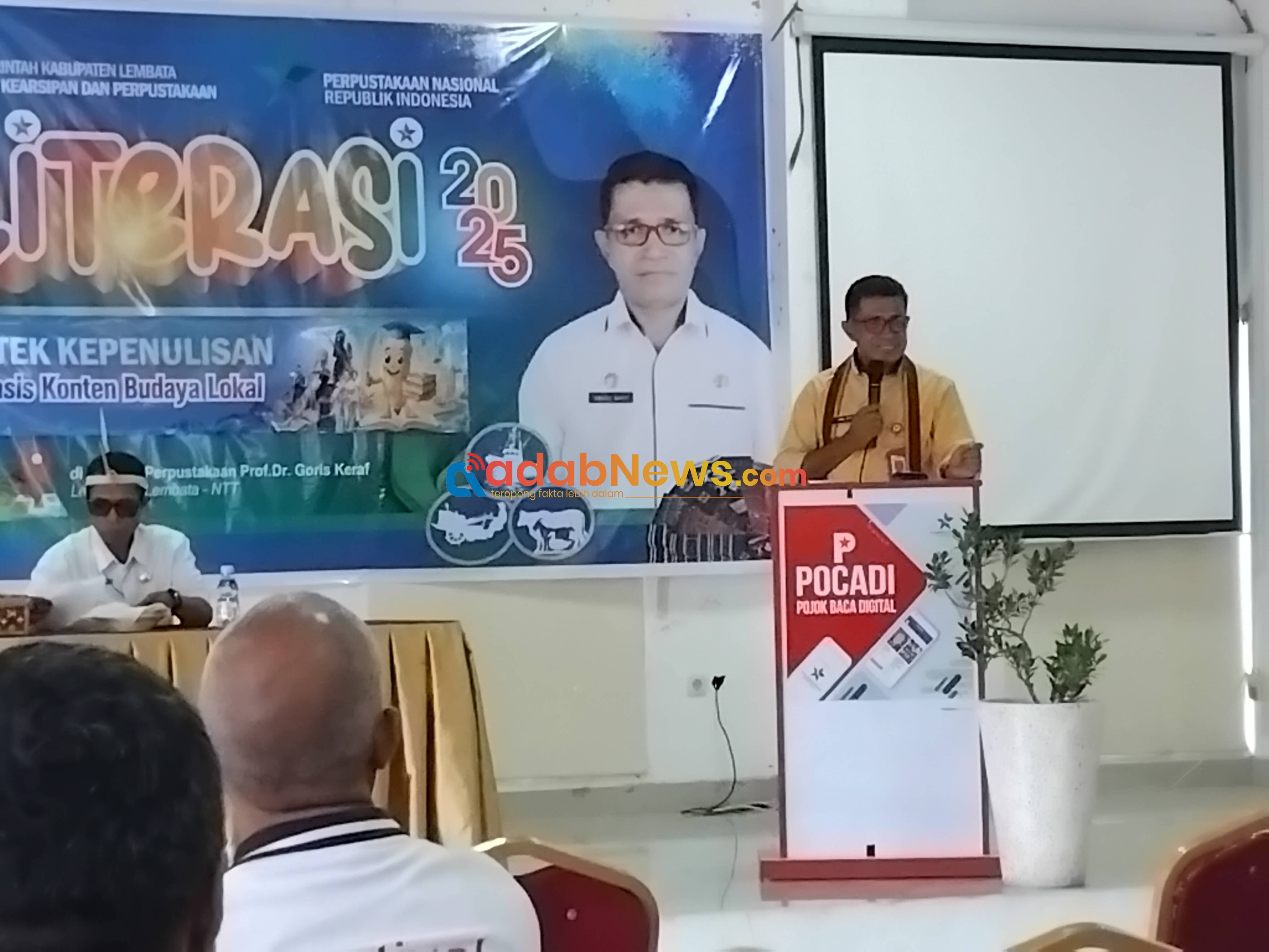 Bimtek Kepenulisan Berbasis Budaya Resmi Dibuka, Dinas Kearsipan dan Perpustakaan Dorong  Penguatan Kearifan Lokal