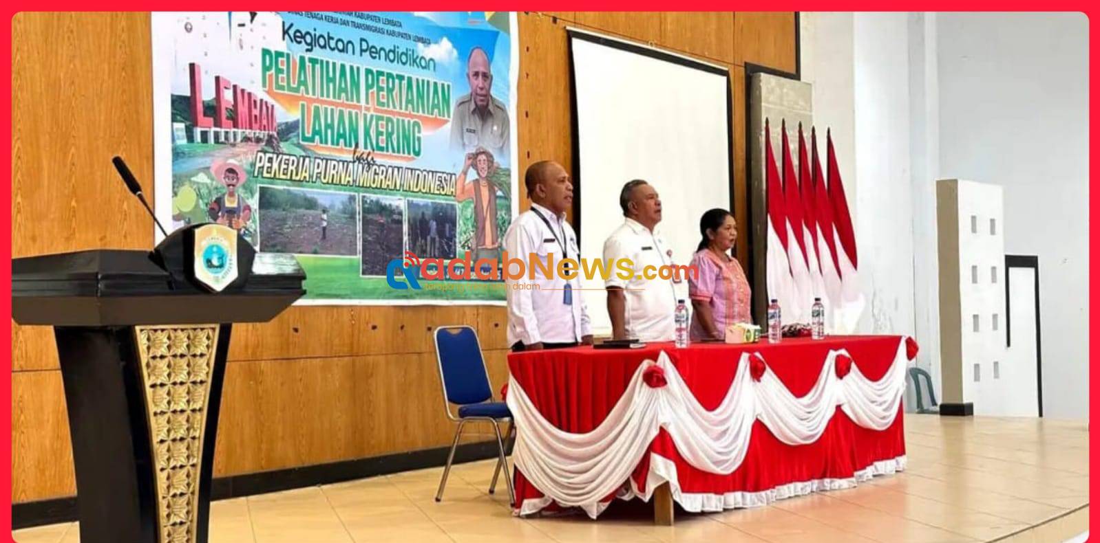 Bupati Lembata Pastikan Dukungan Serius Bagi Warga Purna Migran Yang Beralih Profesi Jadi Petani