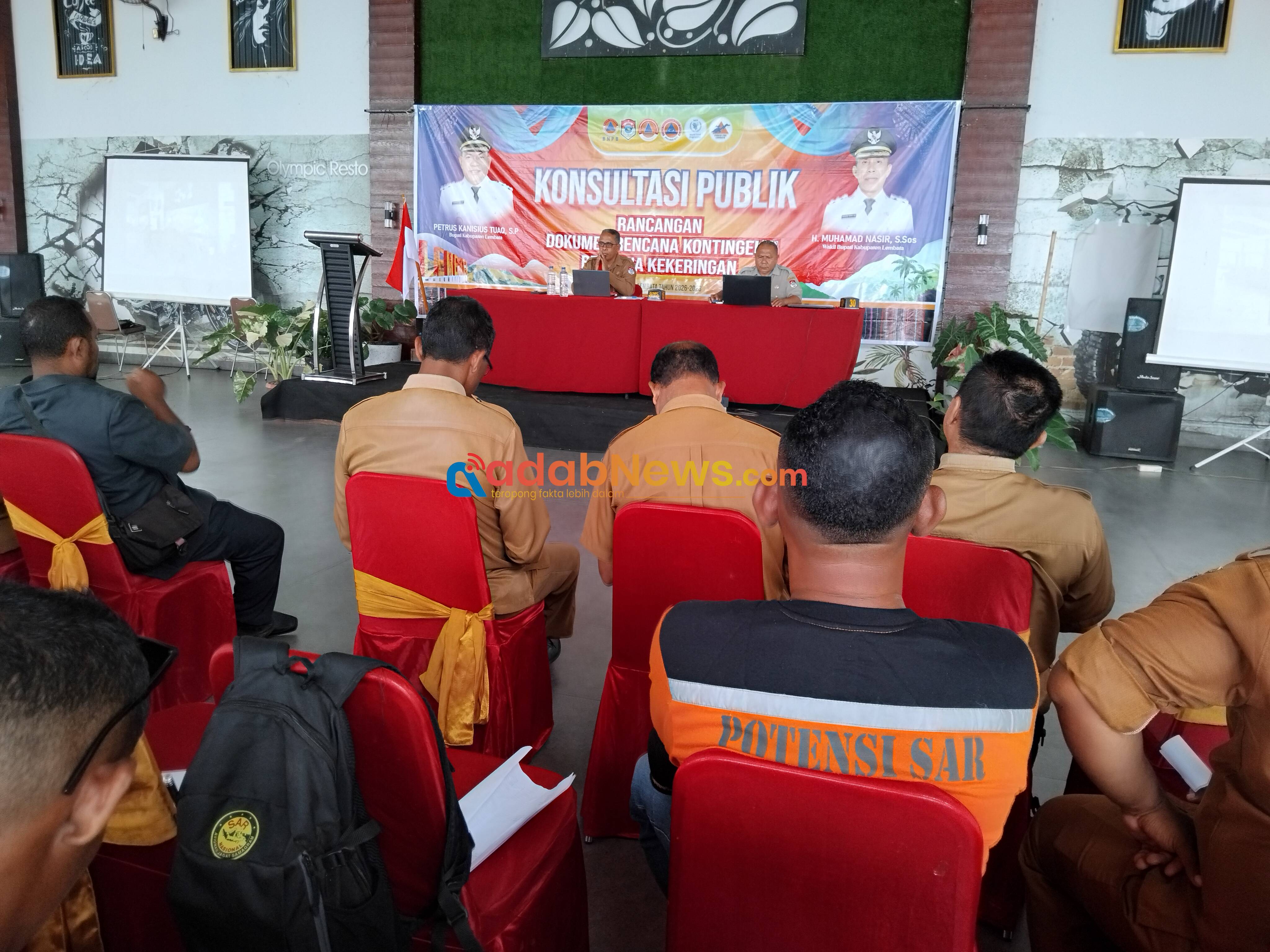 Pemkab Lembata Susun Ranperda Renkon Kekeringan 2026–2028