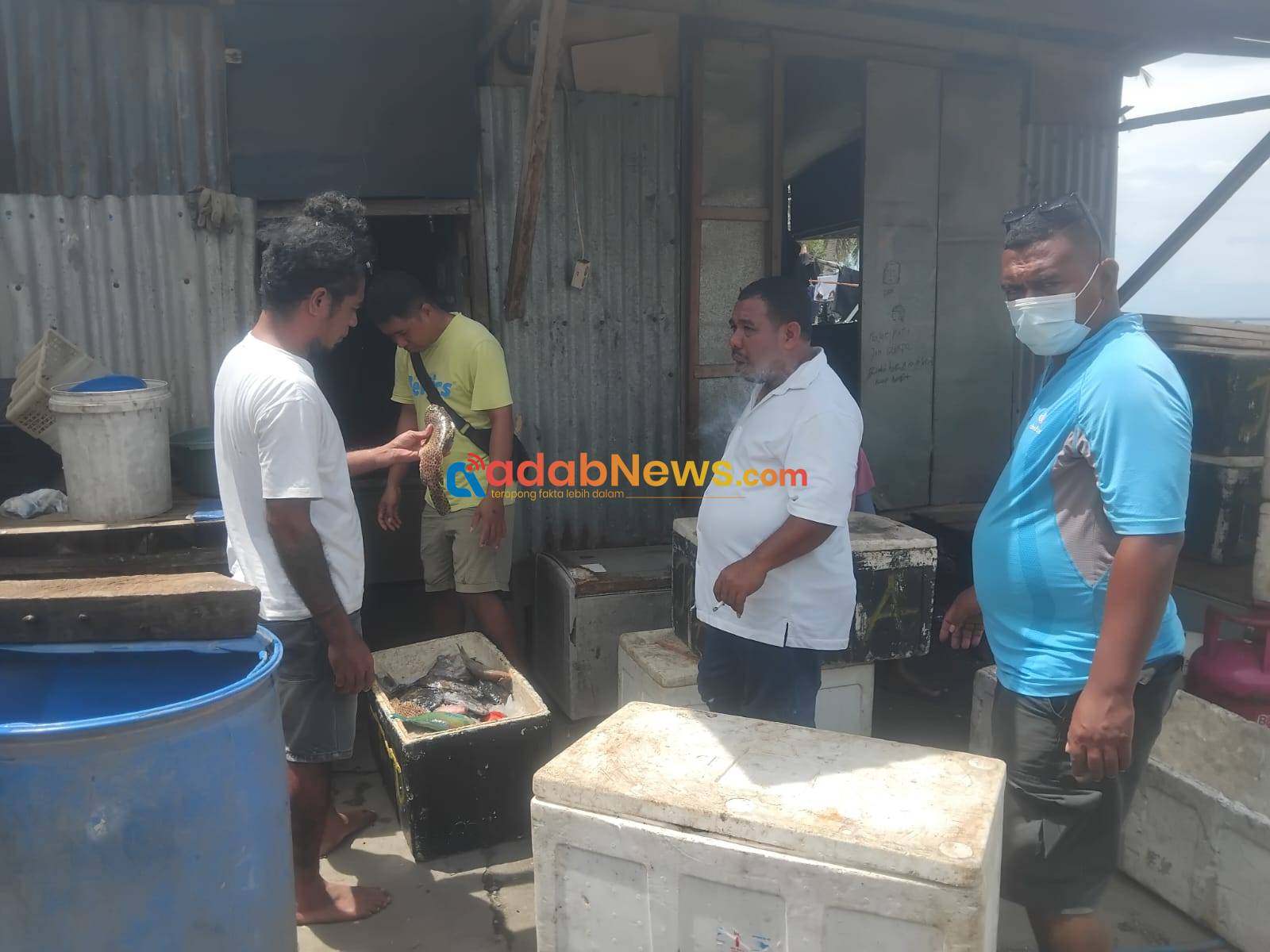 Ditenggarai Terima Ikan Hasil Potasium, Anggota Faksi Nasdem Lembata Datangi Penadah Ikan 