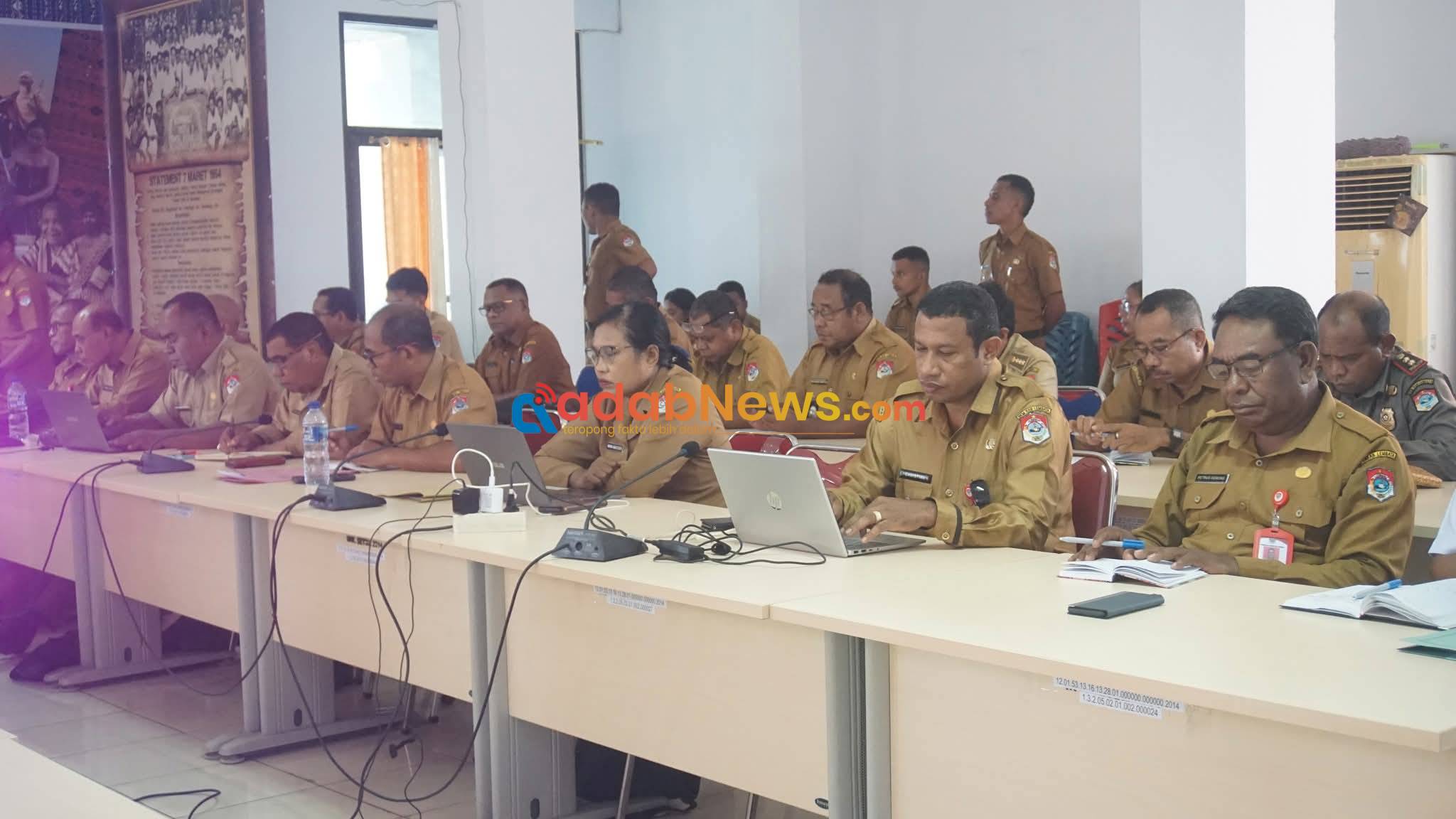 Pemda Lembata Pacu Percepatan Kinerja OPD Awal 2026, Realisasi PAD 2025 Capai 88,49 Persen