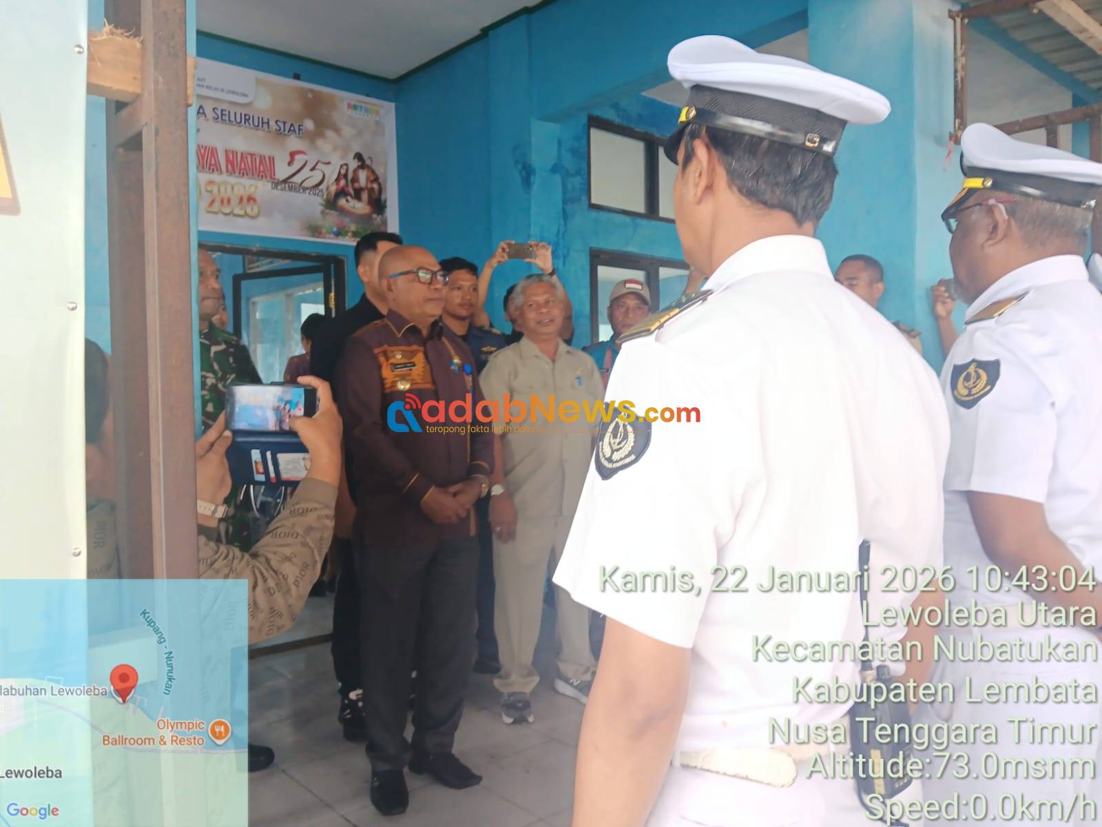 Sandar Perdana, Nahkoda dan 44 Awak KM Lawit Disambut Hangat Pemda Lembata