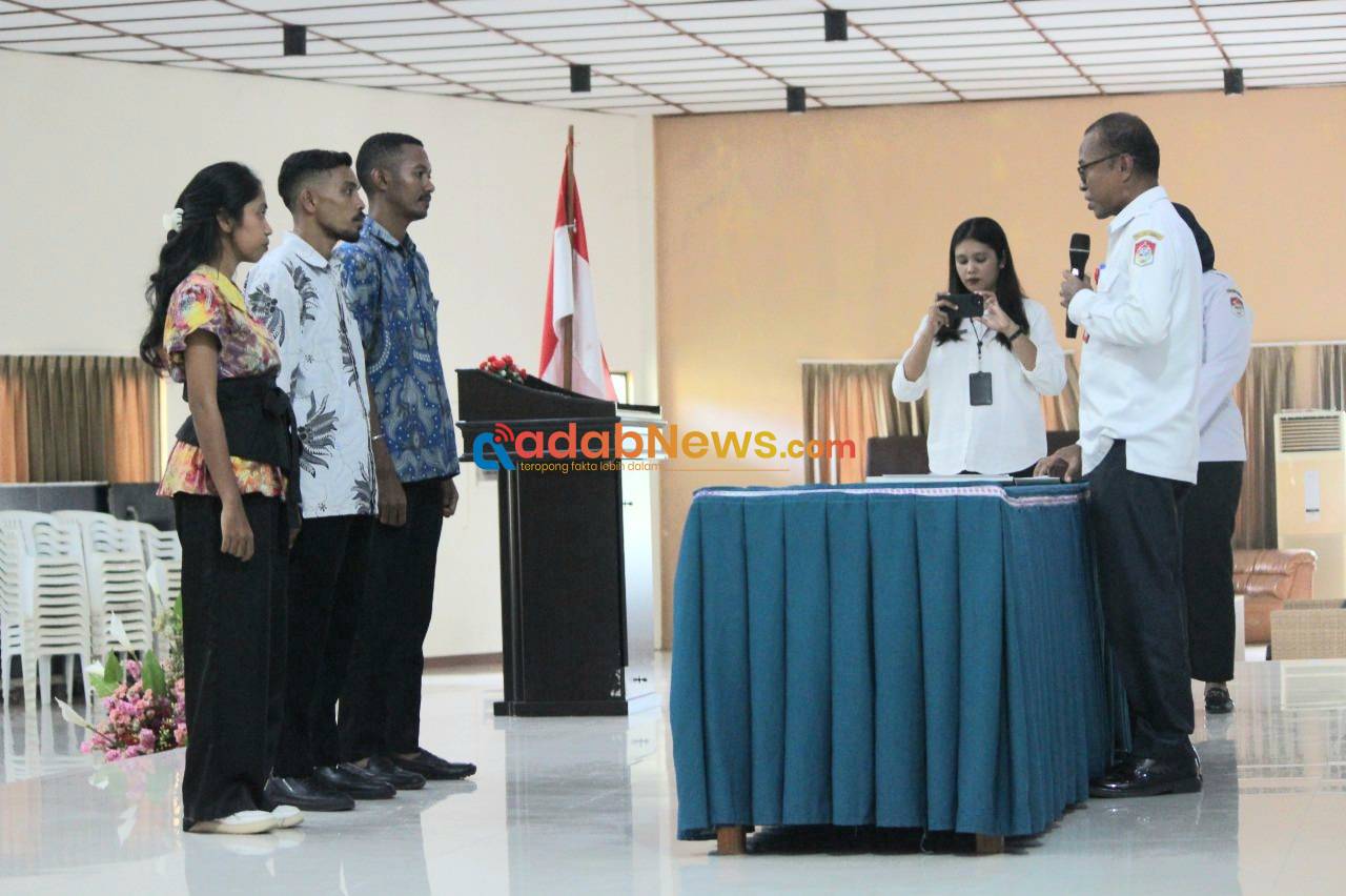 Pelantikan Pengurus Jaringan Muro Kabupaten Lembata, Kolaborasi Konservasi Laut Berbasis Adat dengan Peran Sentral Kaum Muda