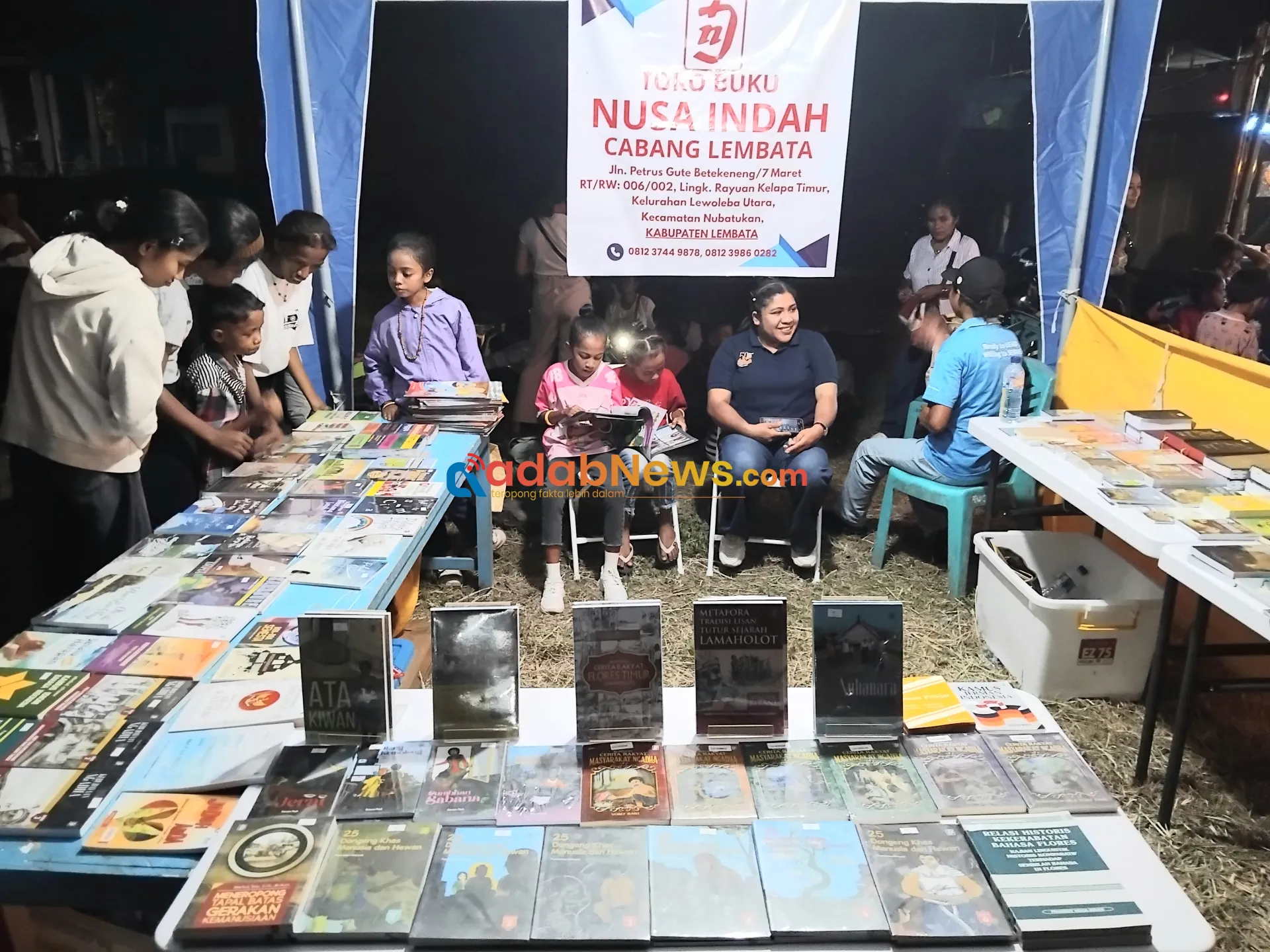 Di Antara Aroma Buku dan Riuh Festival, Nusa Indah Hadirkan Napas Literasi di Lembata