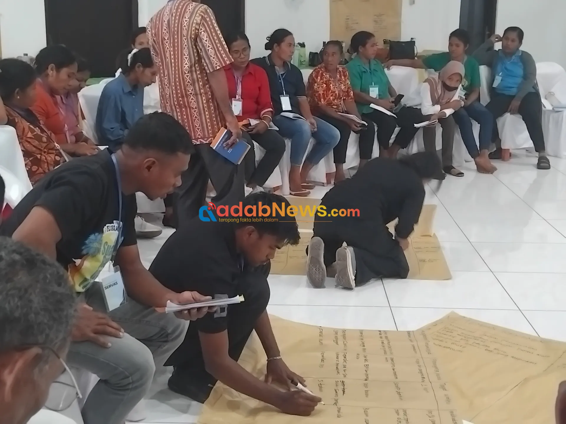 Pelatihan Peningkatan Kapasitas Bisnis Perempuan Nelayan dan Kelembagaan Desa, Jadi Ruang Diskusi Kritis