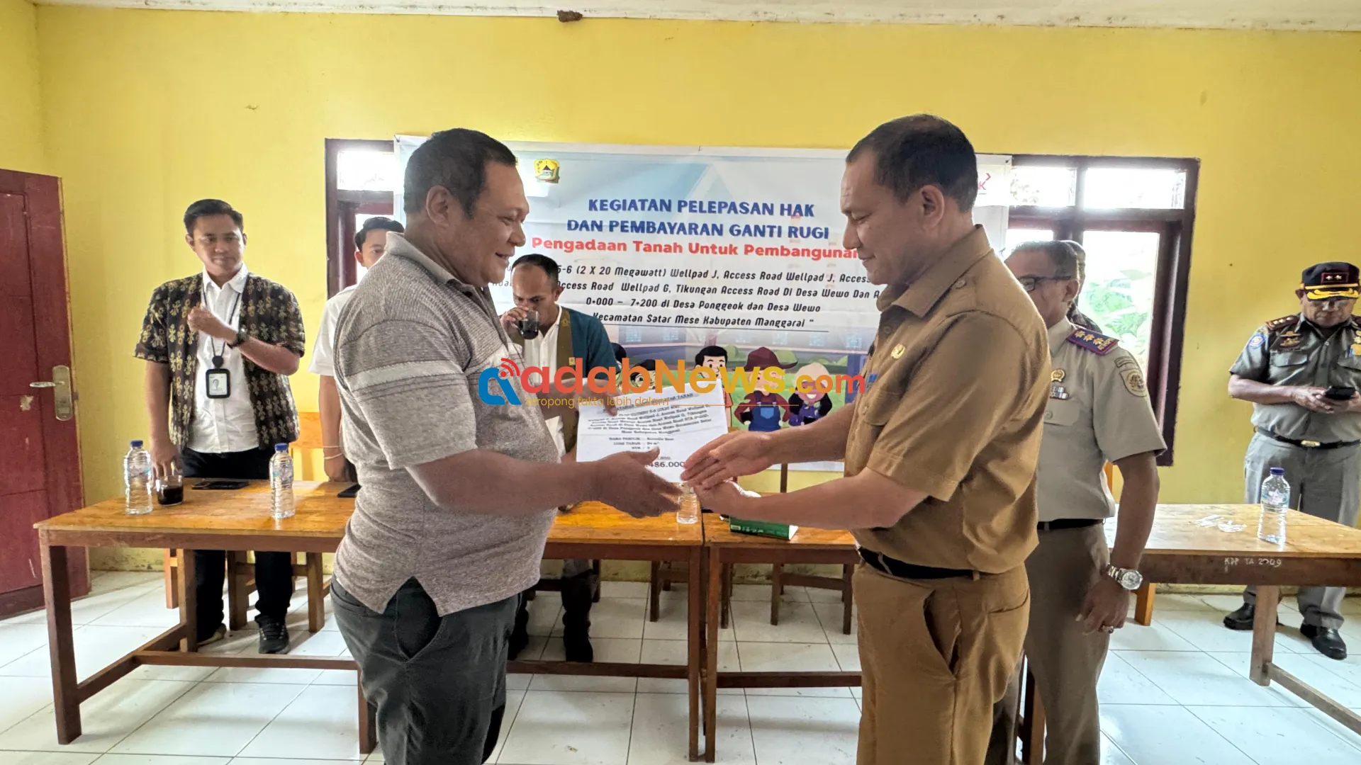 Pembayaran Ganti Rugi Rampung, PLN UIP Nusra Siap Lanjutkan Pembangunan Akses Jalan PLTP Ulumbu Unit 5