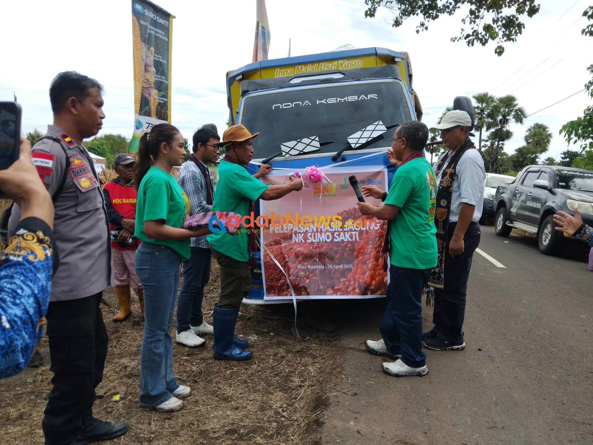 Petani Lembata Akui Dampak Pendampingan PT SMJ, Hasil Panen Jagung Meningkat Drastis